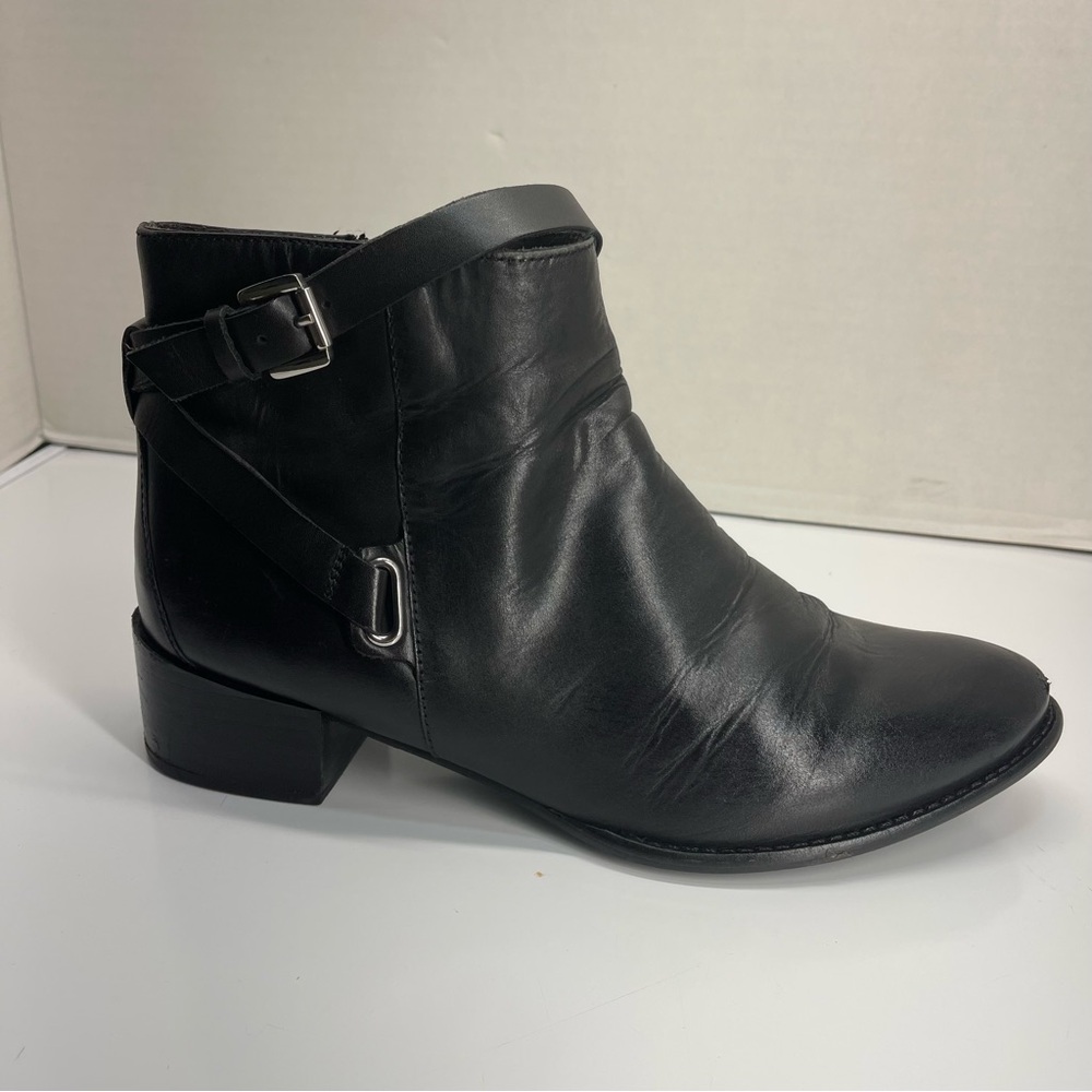 Anthropologie Liendo Black Boots Size 10